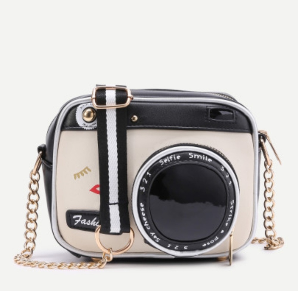 Cute camera crossbody bag